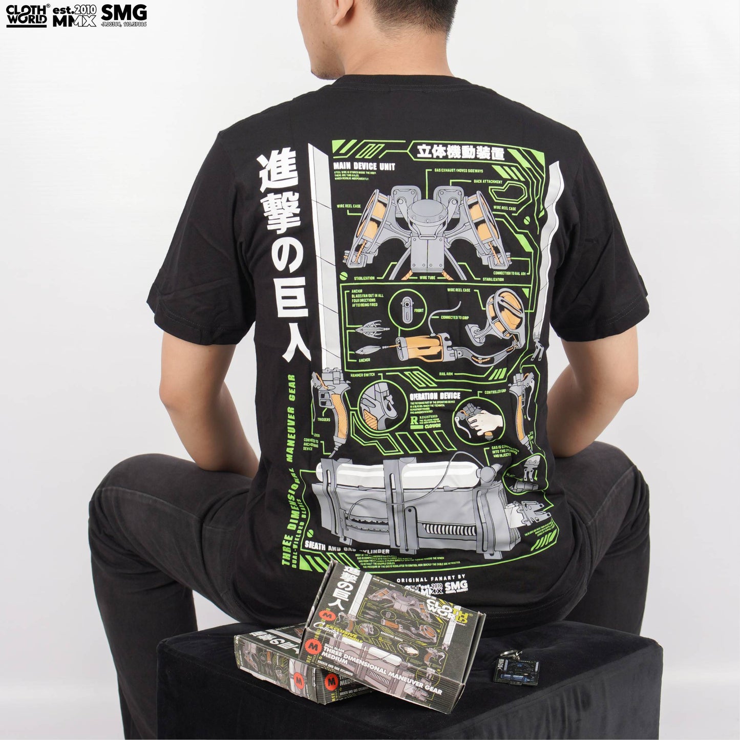 3D Maneuver Gear T-Shirt