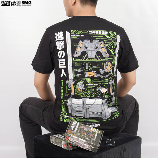 3D Maneuver Gear T-Shirt