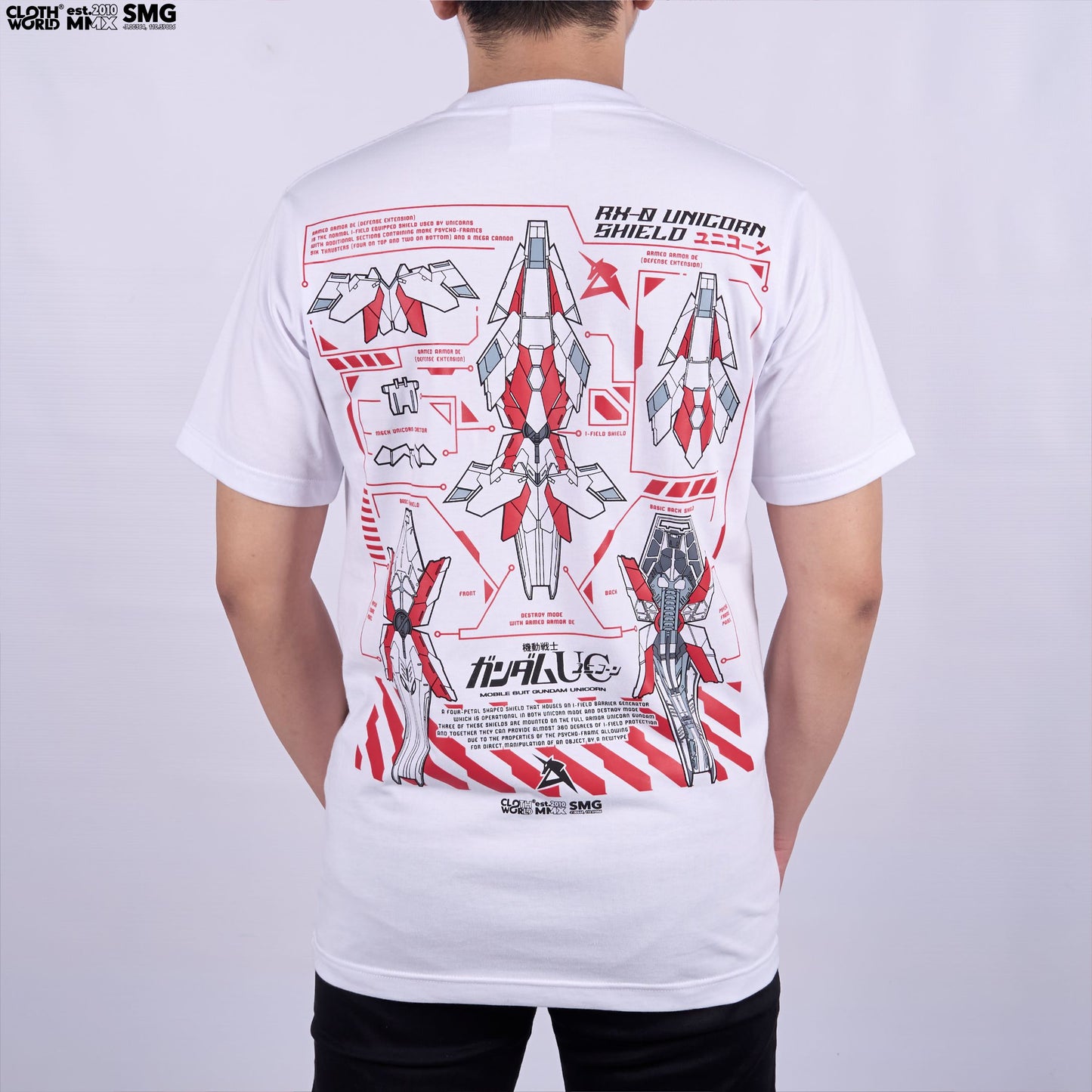Shield of Unicorn Gundam T-Shirt