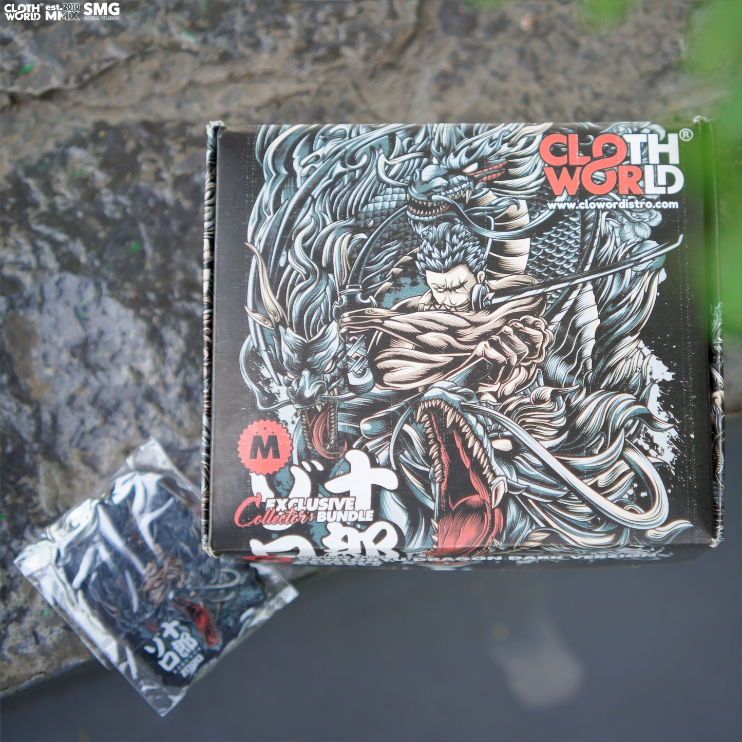 Roronoa Zoro Santoryu Dragon Dark Version T-Shirt Longsleeve