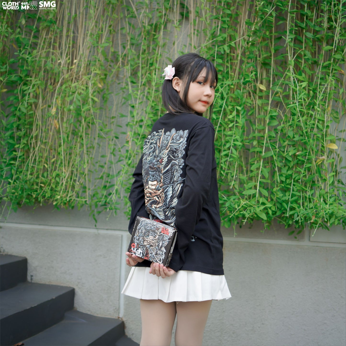 Roronoa Zoro Santoryu Dragon Dark Version T-Shirt Longsleeve