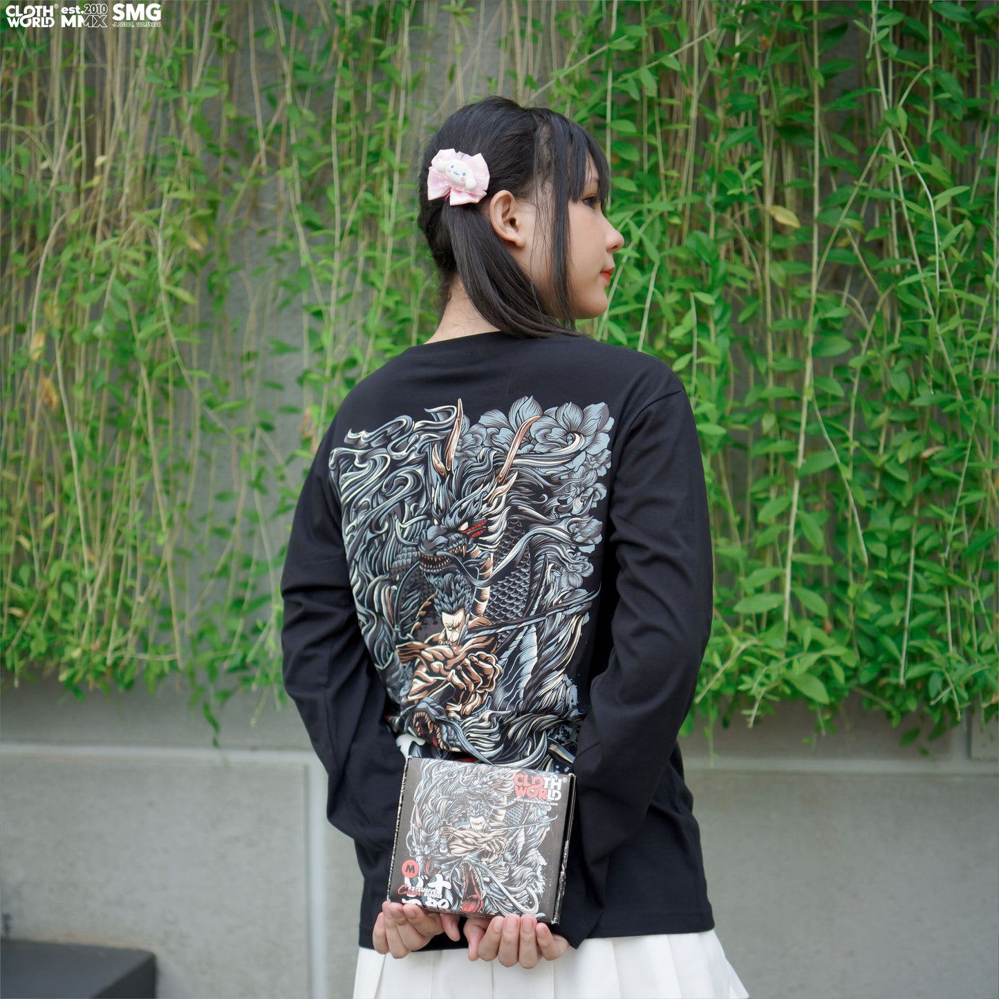 Roronoa Zoro Santoryu Dragon Dark Version T-Shirt Longsleeve