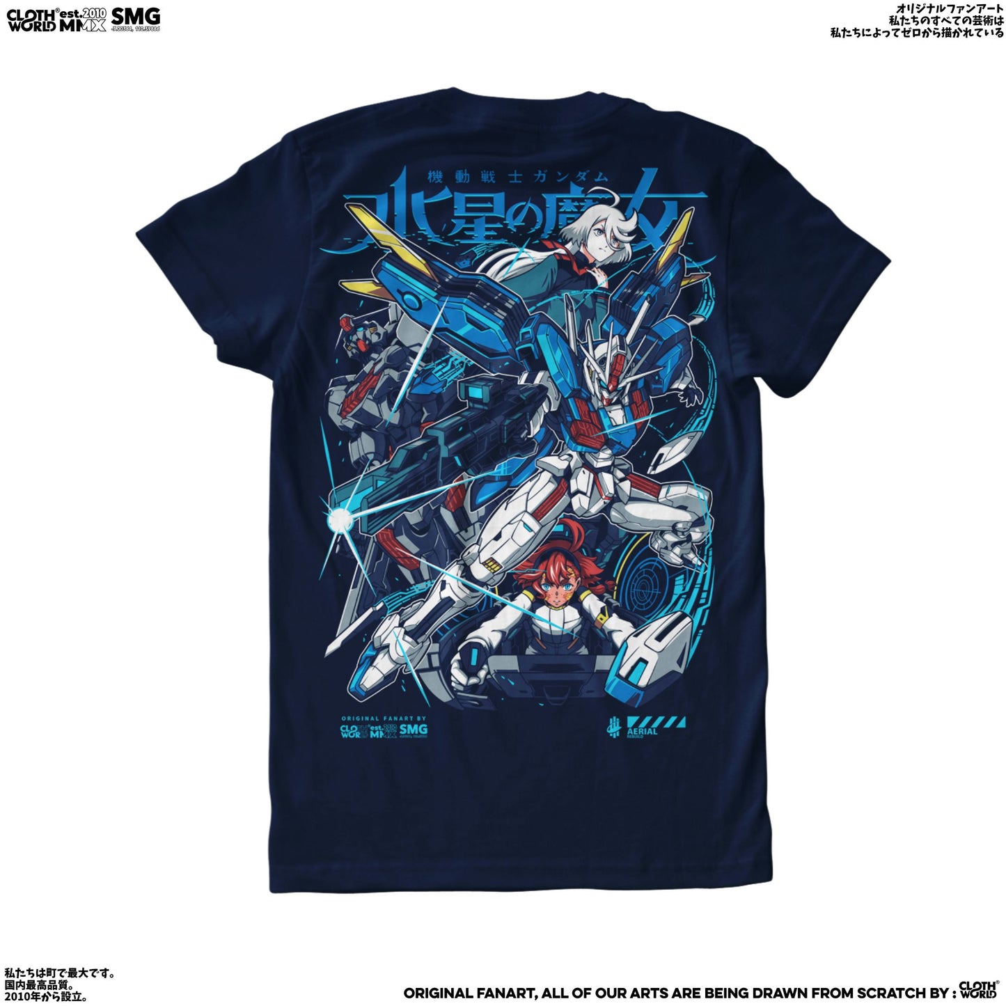 Aerial Rebuild Gundam T-Shirt