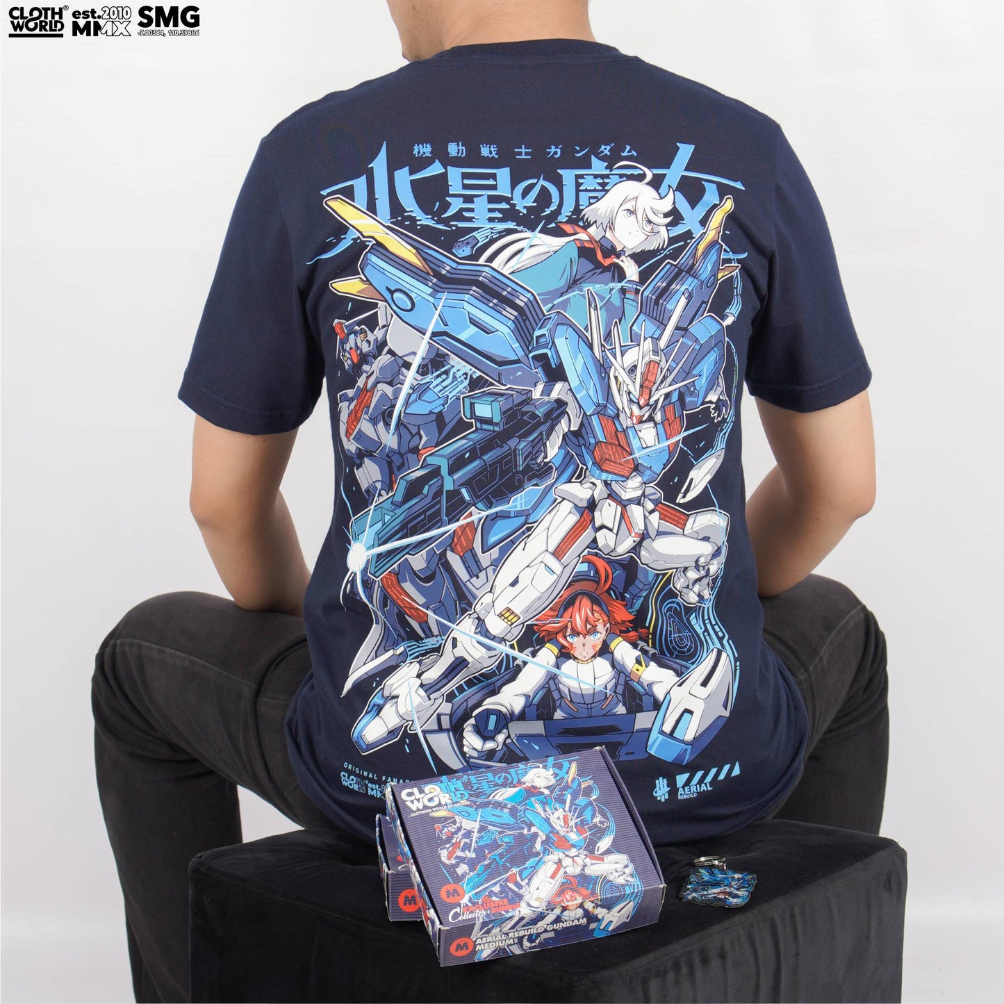 Aerial Rebuild Gundam T-Shirt