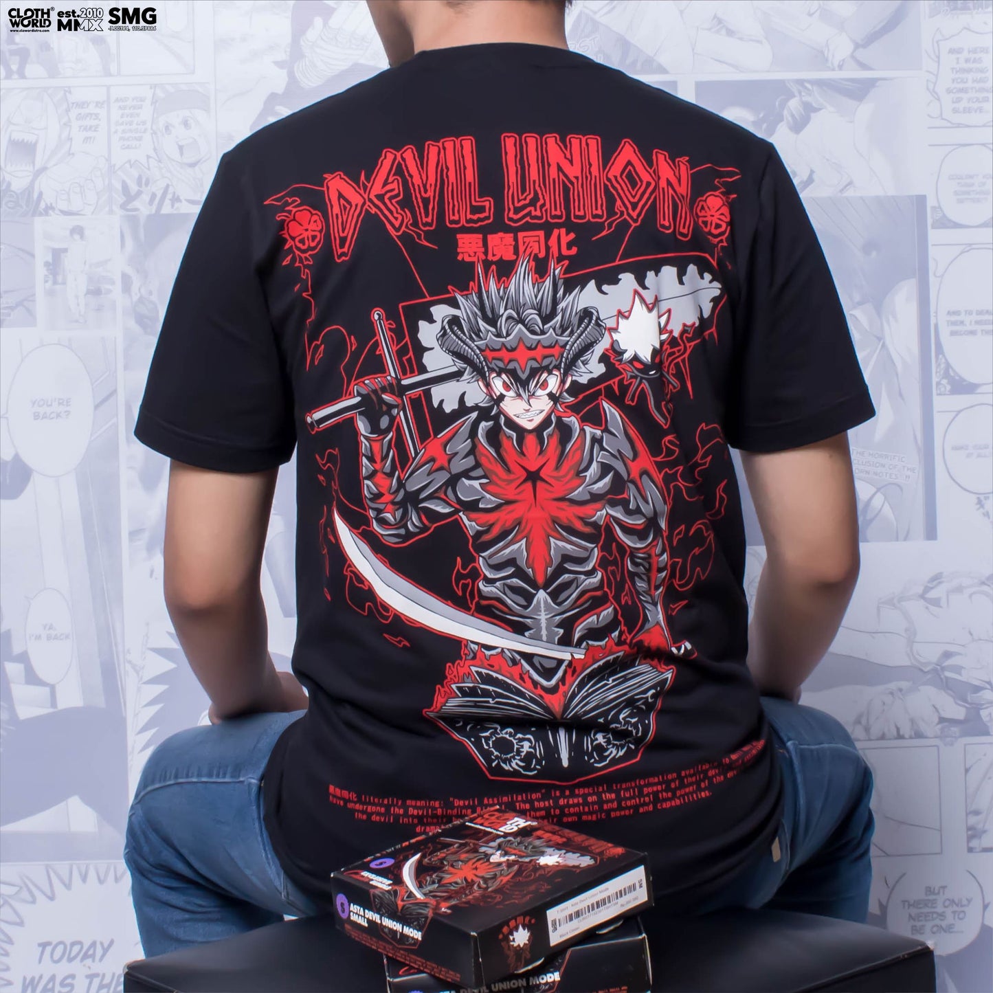 Asta Devil Union Mode T-Shirt