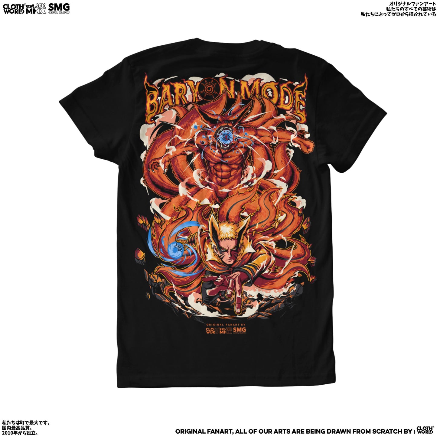 Uzumaki Naruto Baryon Mode T-Shirt
