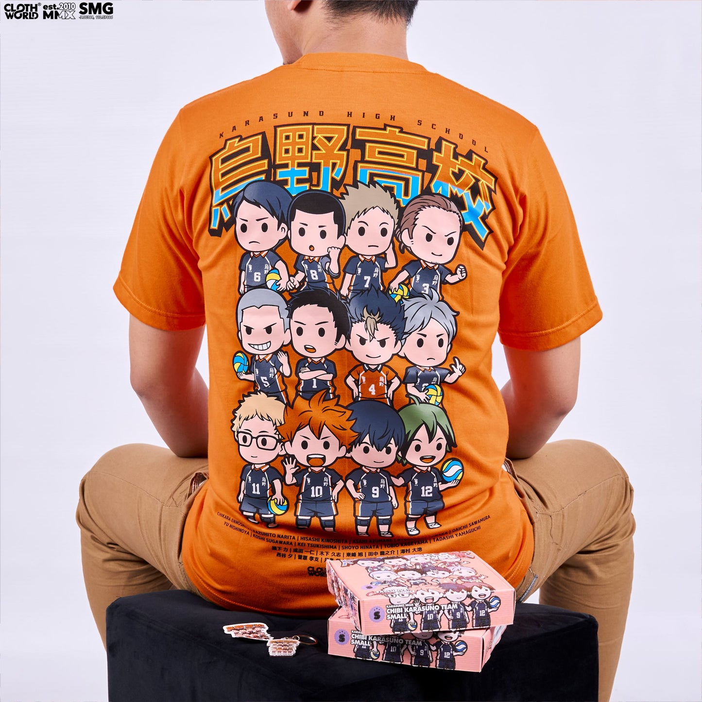 Chibi Karasuno Team T-Shirt