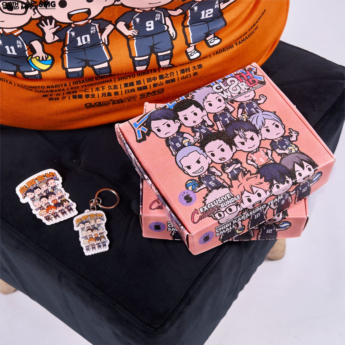 Chibi Karasuno Team T-Shirt