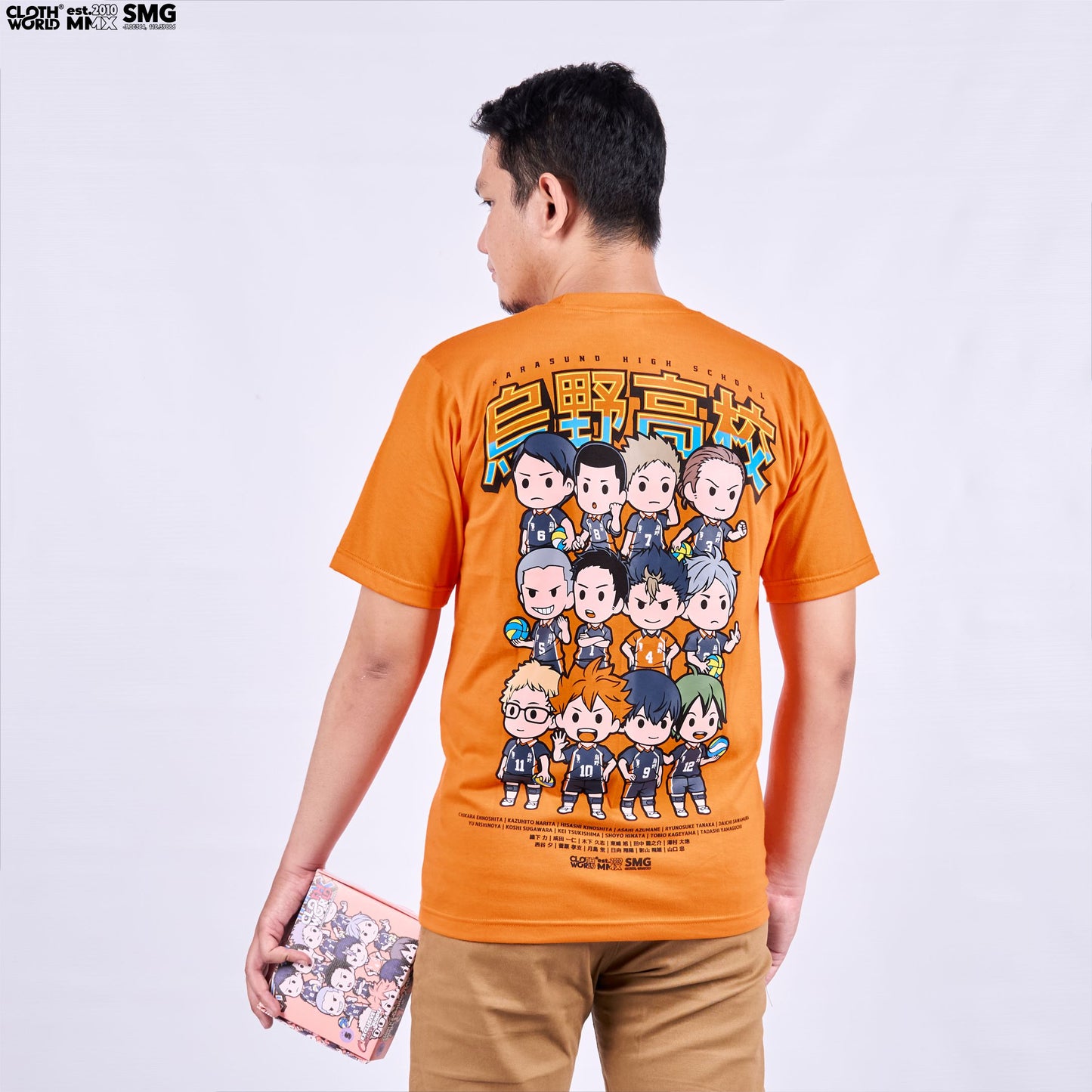 Chibi Karasuno Team T-Shirt