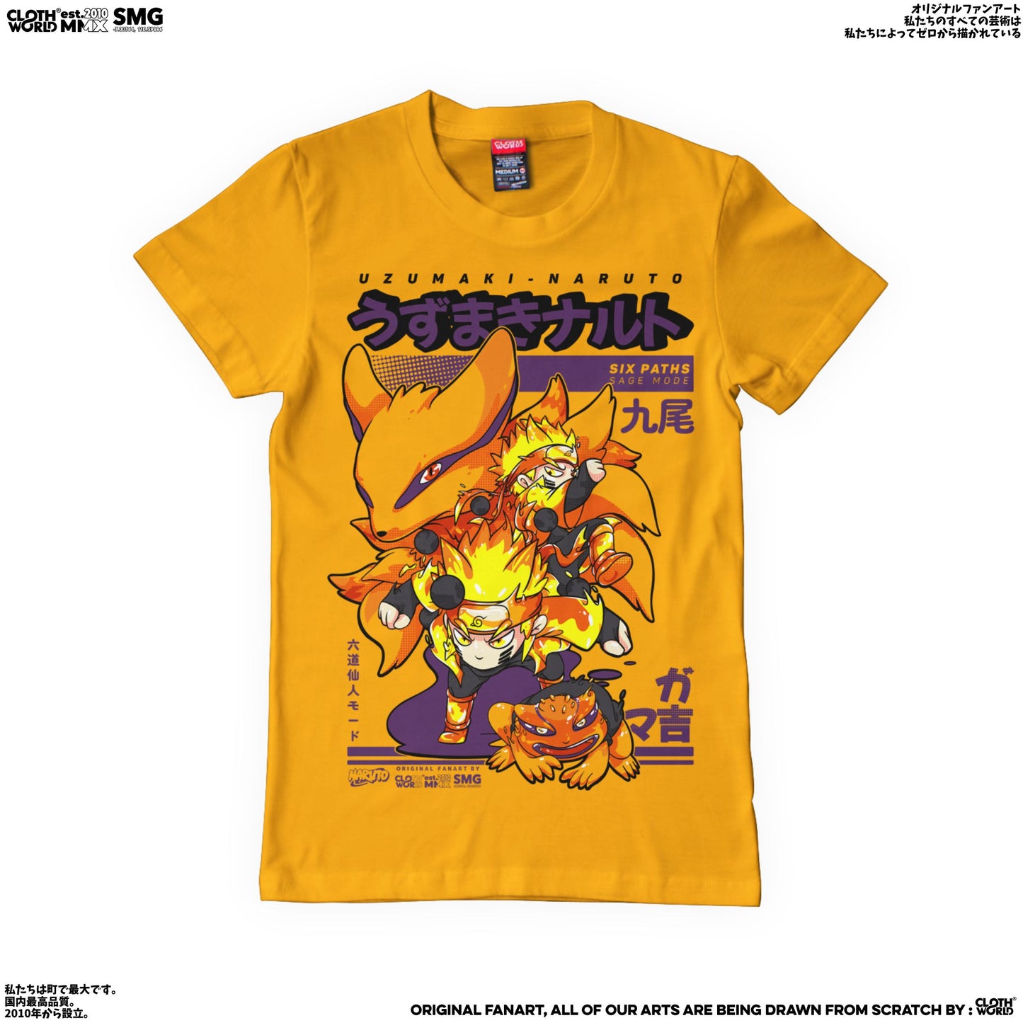 Chibi Naruto Six Paths Mode T-Shirt