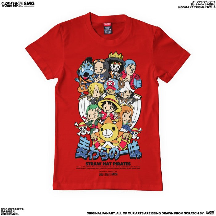 Chibi Strawhat Pirates After Time Skip T-Shirt