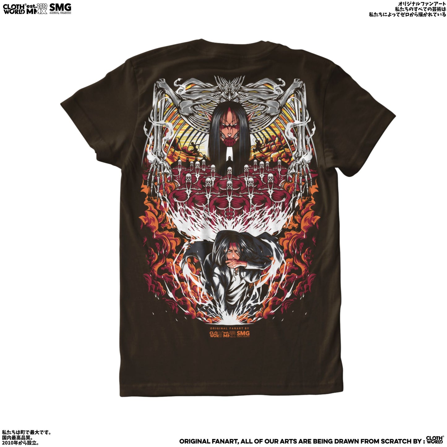 Eren Yeager The Final Titan Form T-Shirt