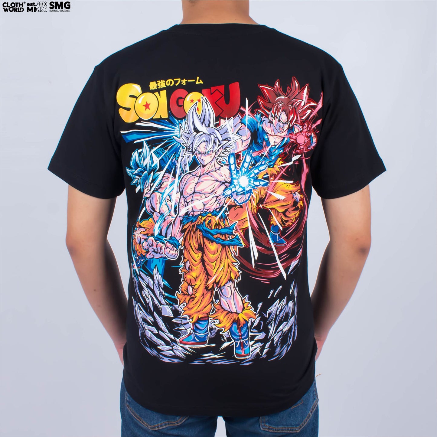 Son Goku Strongest Forms T-Shirt