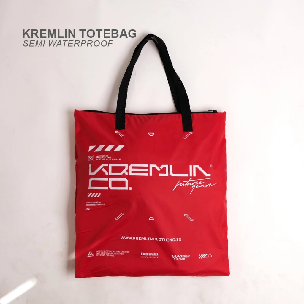 METACRUSH Red Jacket Biker Cyber Tech Wear KREMLIN