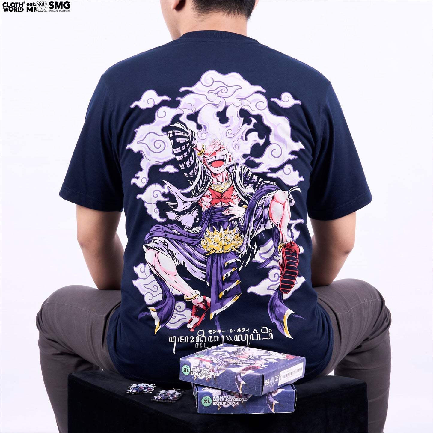 Luffy JOYOBOYO Local Culture Backside T-Shirt