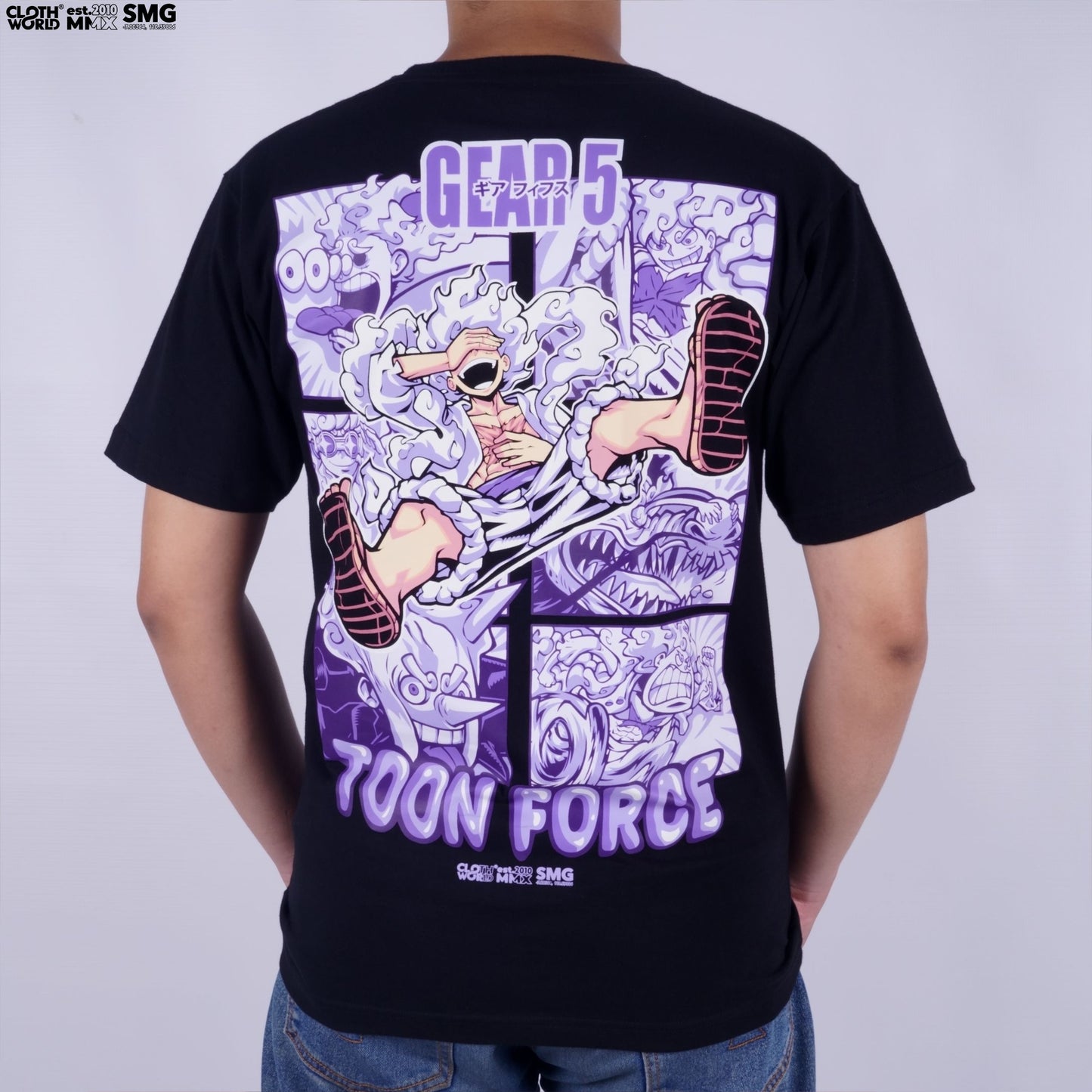 Luffy Gear 5th Toon Force T-Shirt