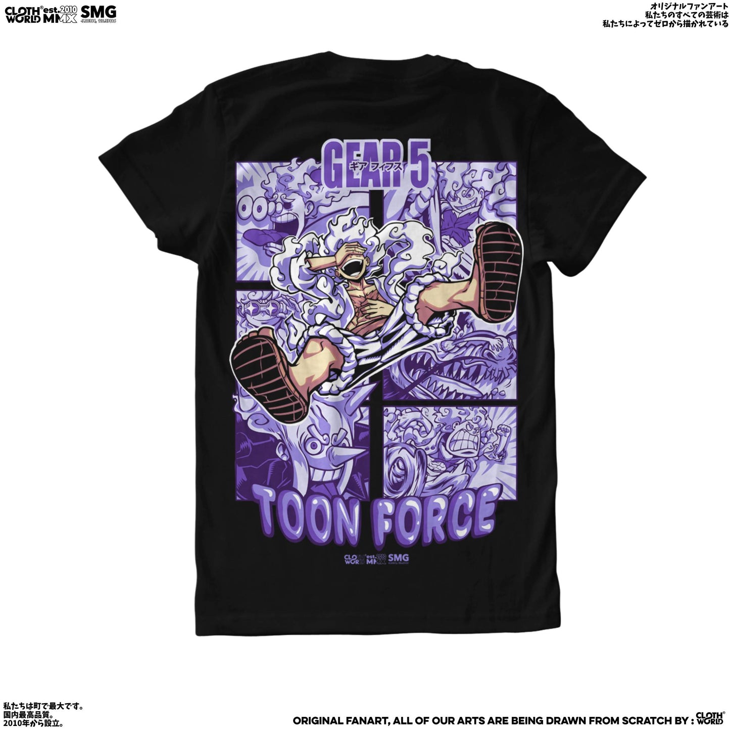 Luffy Gear 5th Toon Force T-Shirt