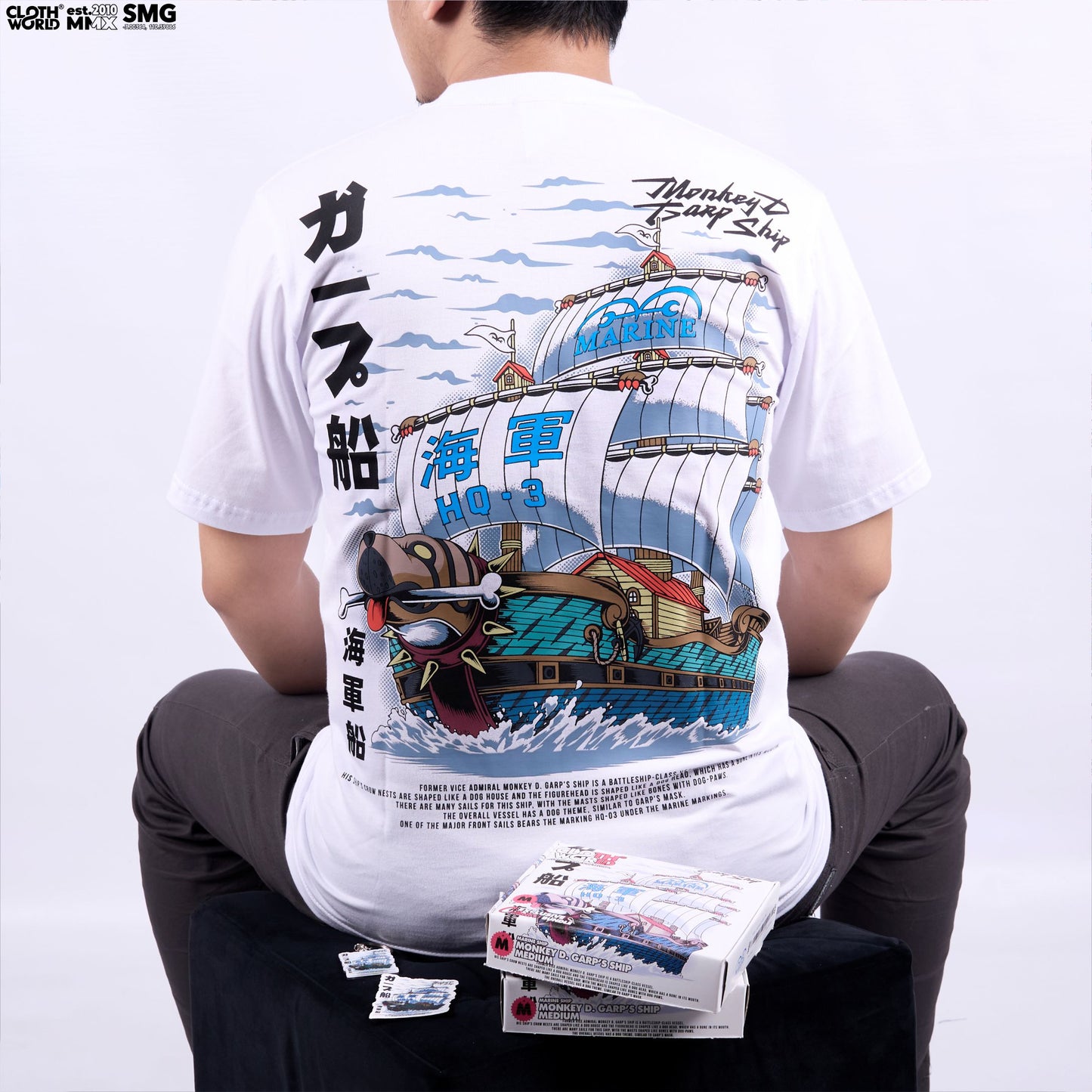 Monkey D. Garp Ship T-Shirt