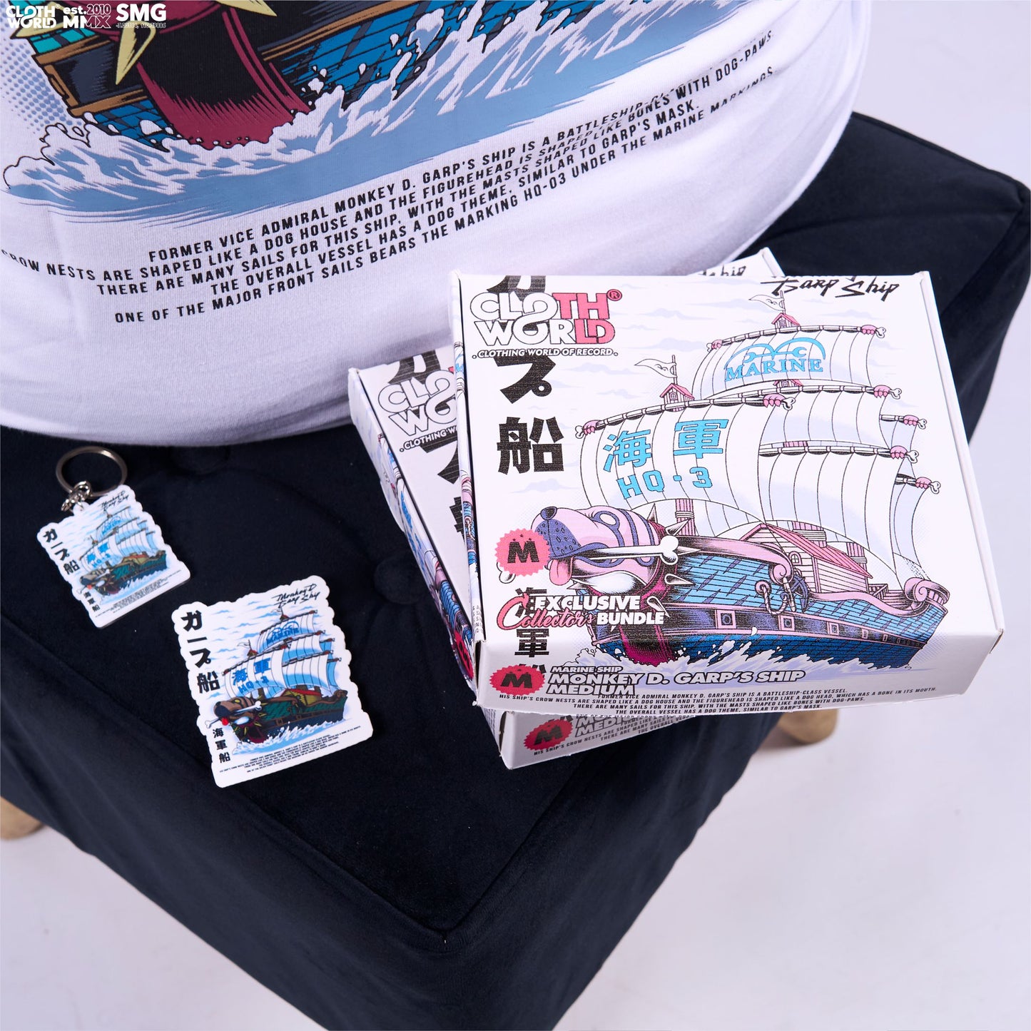 Monkey D. Garp Ship T-Shirt