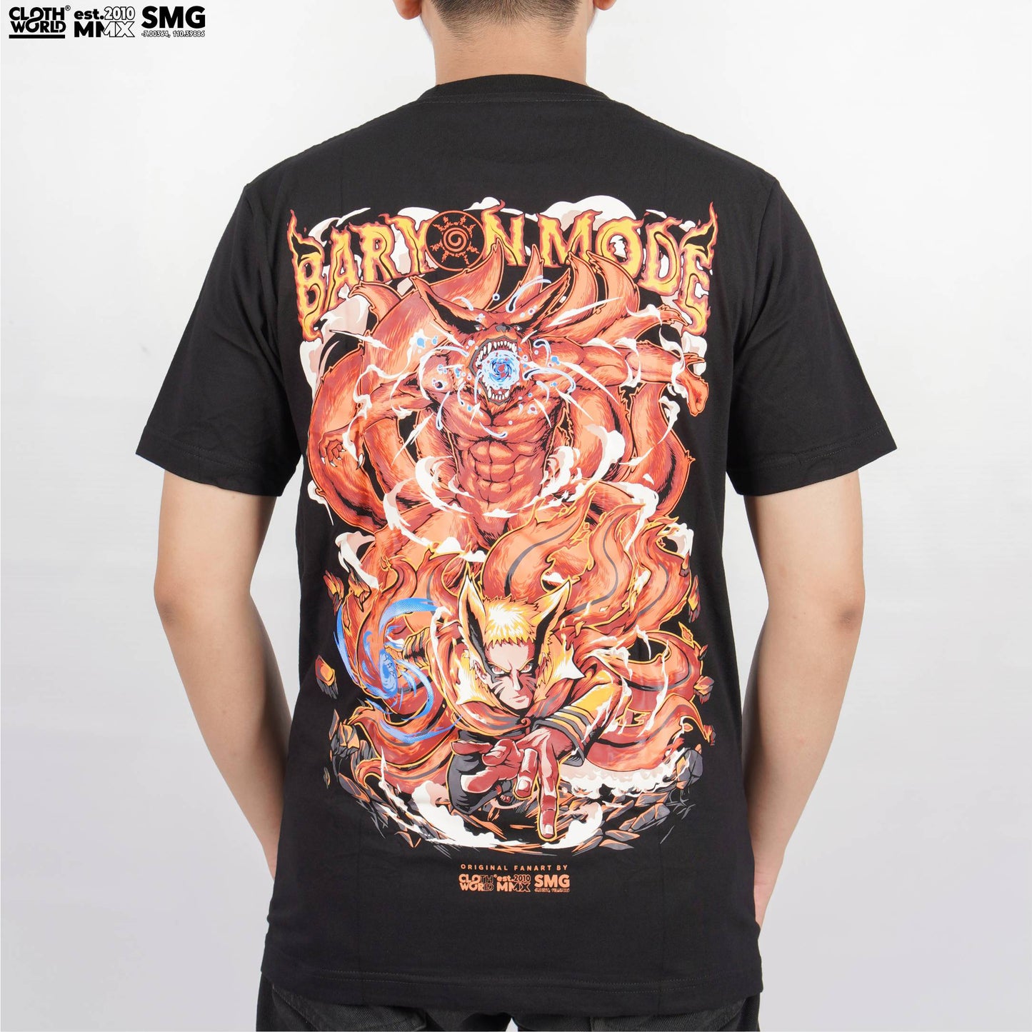 Uzumaki Naruto Baryon Mode T-Shirt