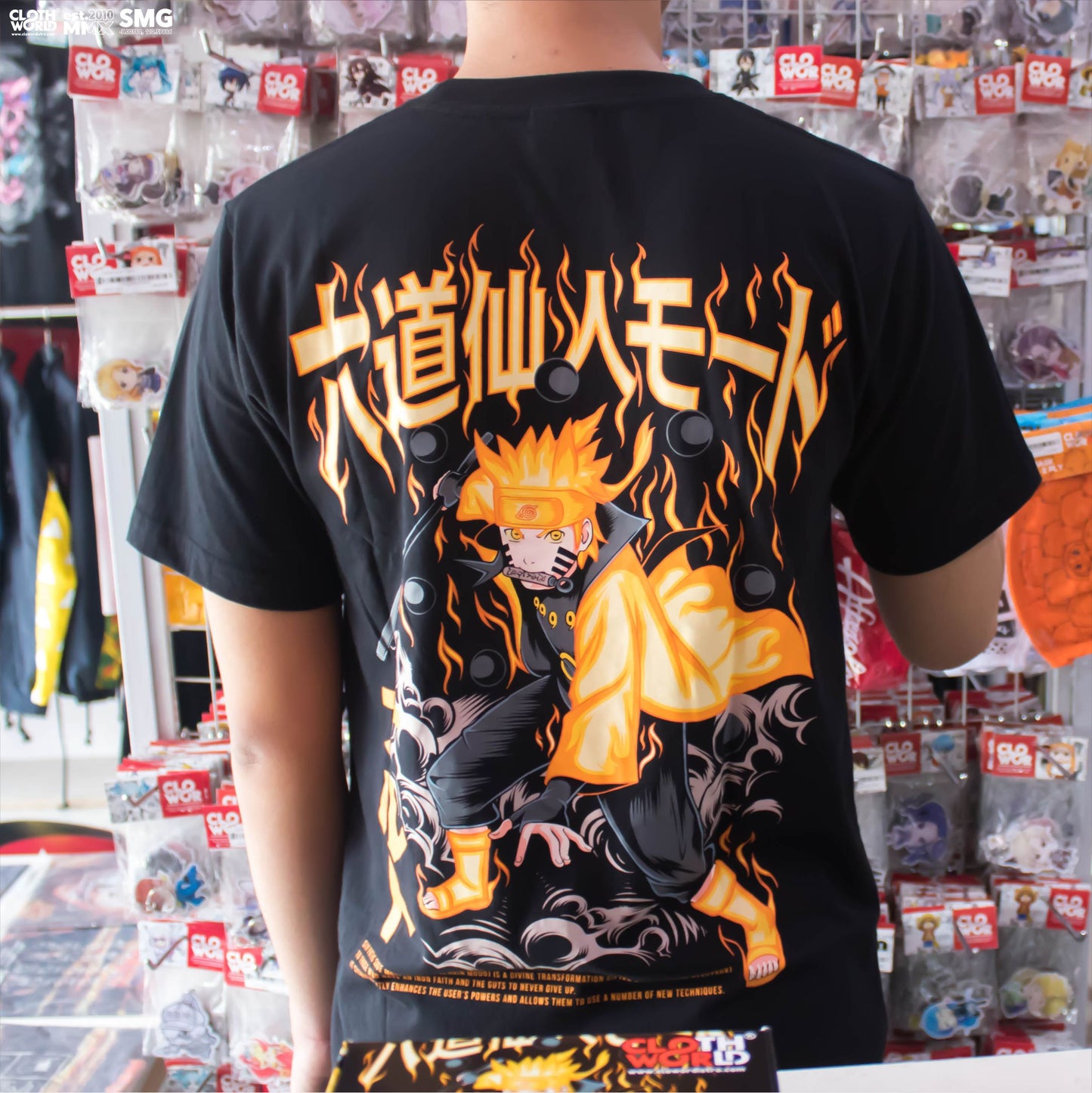 Uzumaki Naruto Six Paths Sage Mode T-Shirt