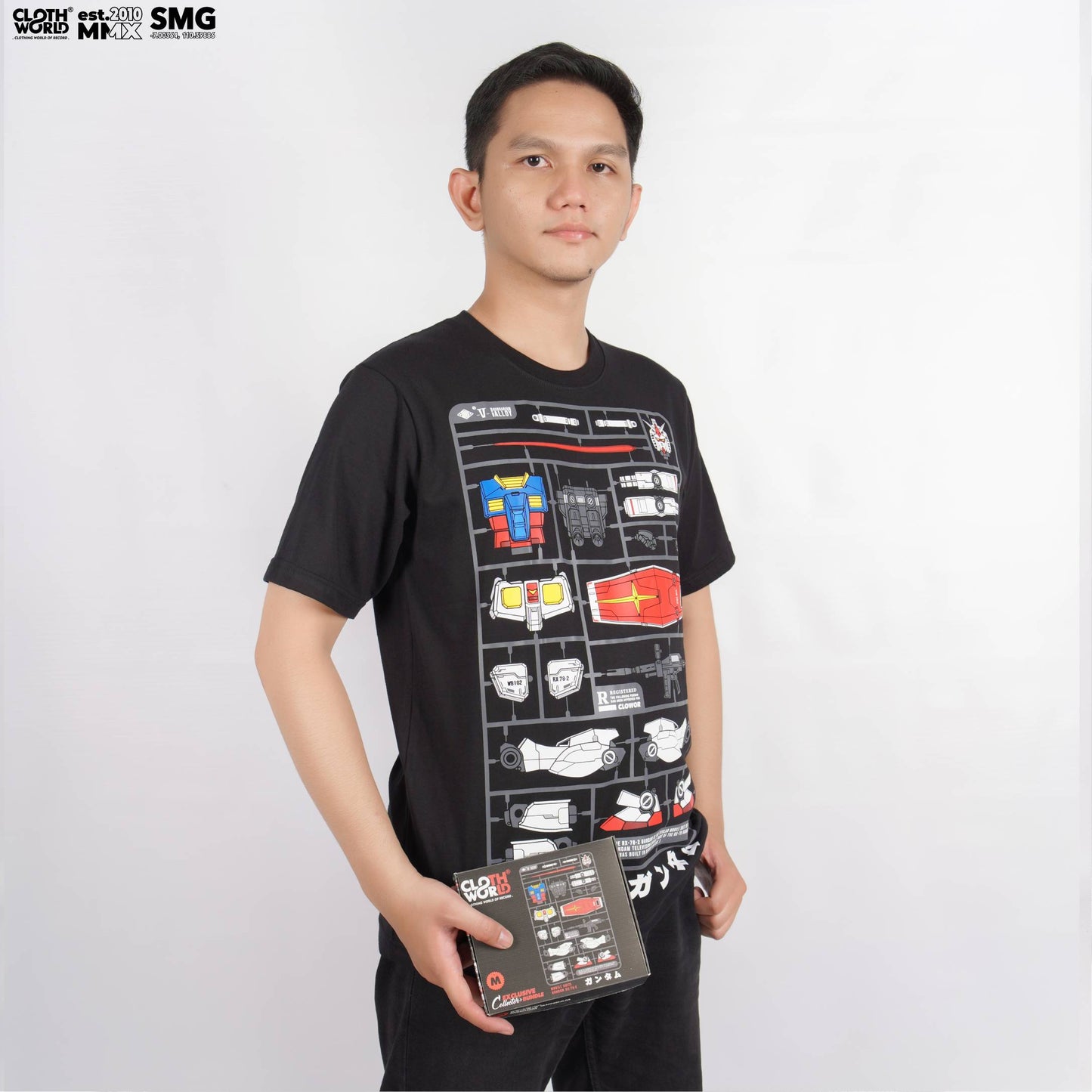 Gundam RX-78-2 Gunpla Set Style T-Shirt