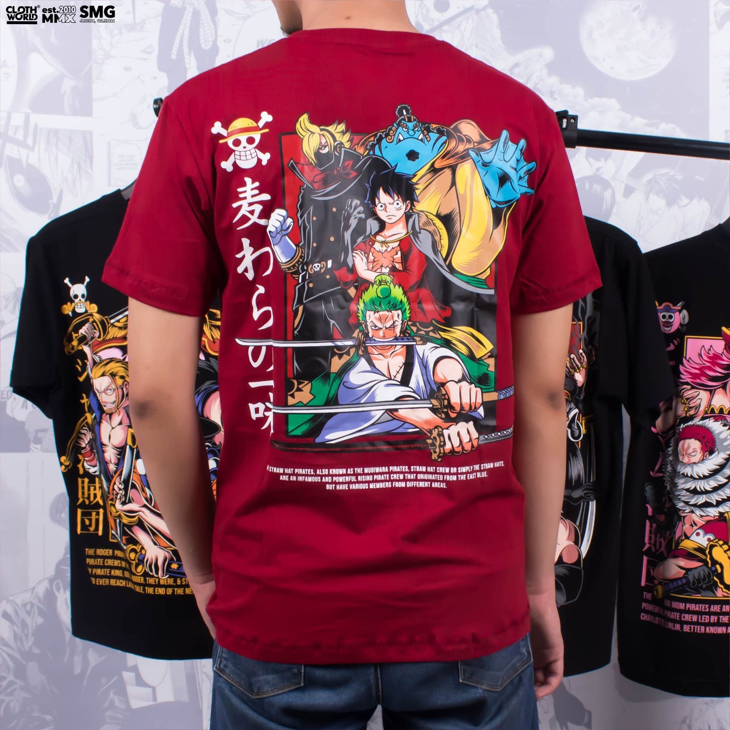 Strawhat Pirates Top Fighters T-Shirt