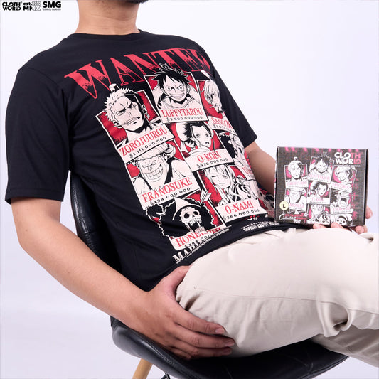 Strawhat Wano Wanted Poster T-Shirt