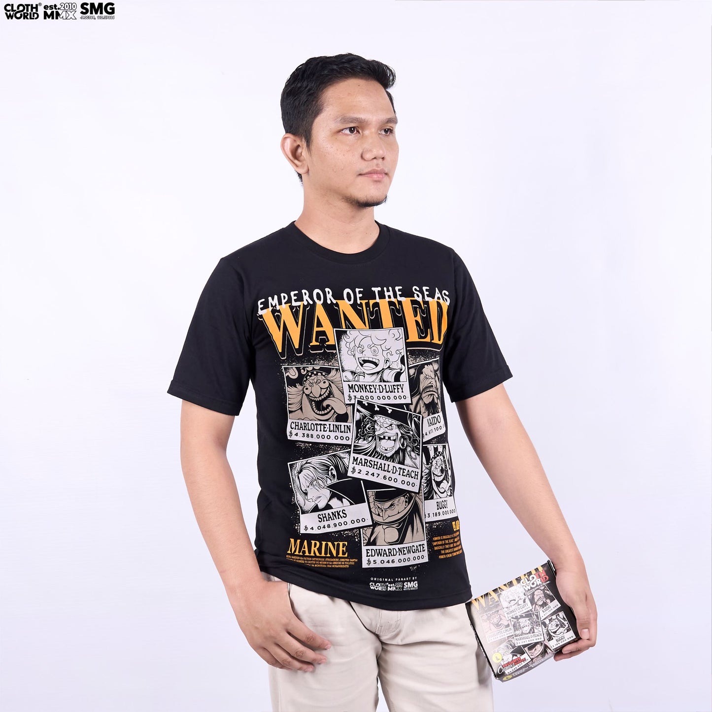 Yonkou Wanted Poster T-Shirt