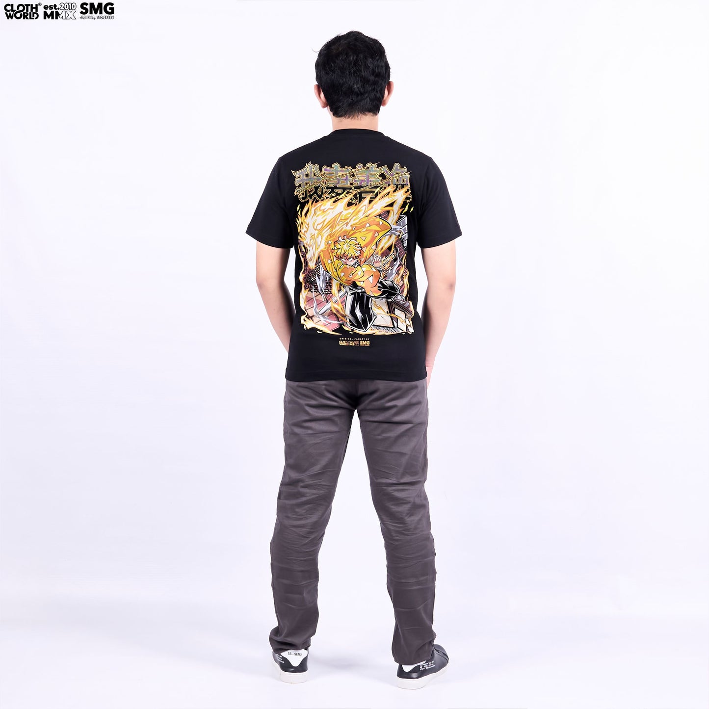 Agatsuma Zenitsu Flaming Thunder God T-Shirt