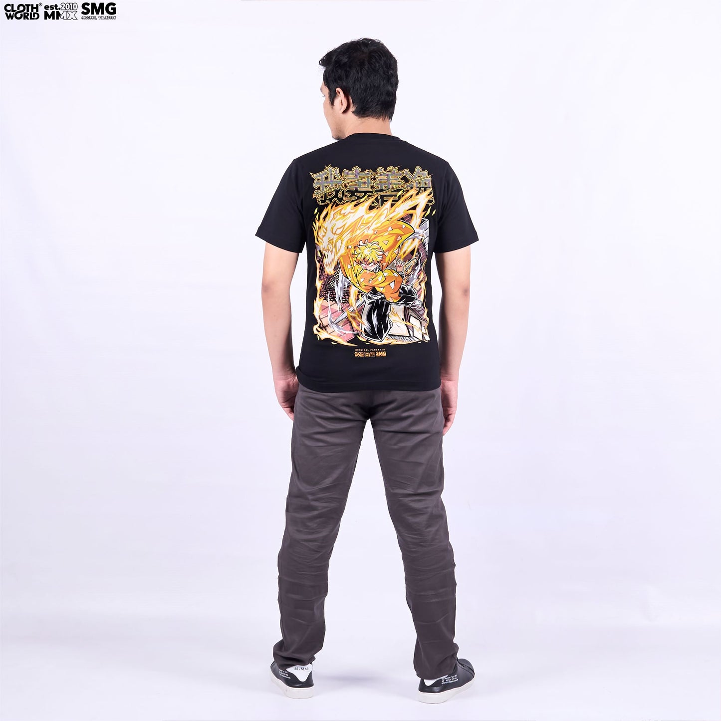 Agatsuma Zenitsu Flaming Thunder God T-Shirt