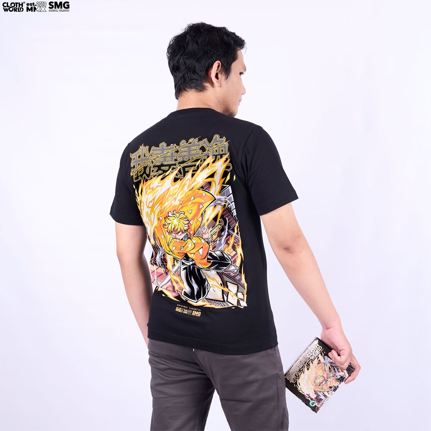 Agatsuma Zenitsu Flaming Thunder God T-Shirt