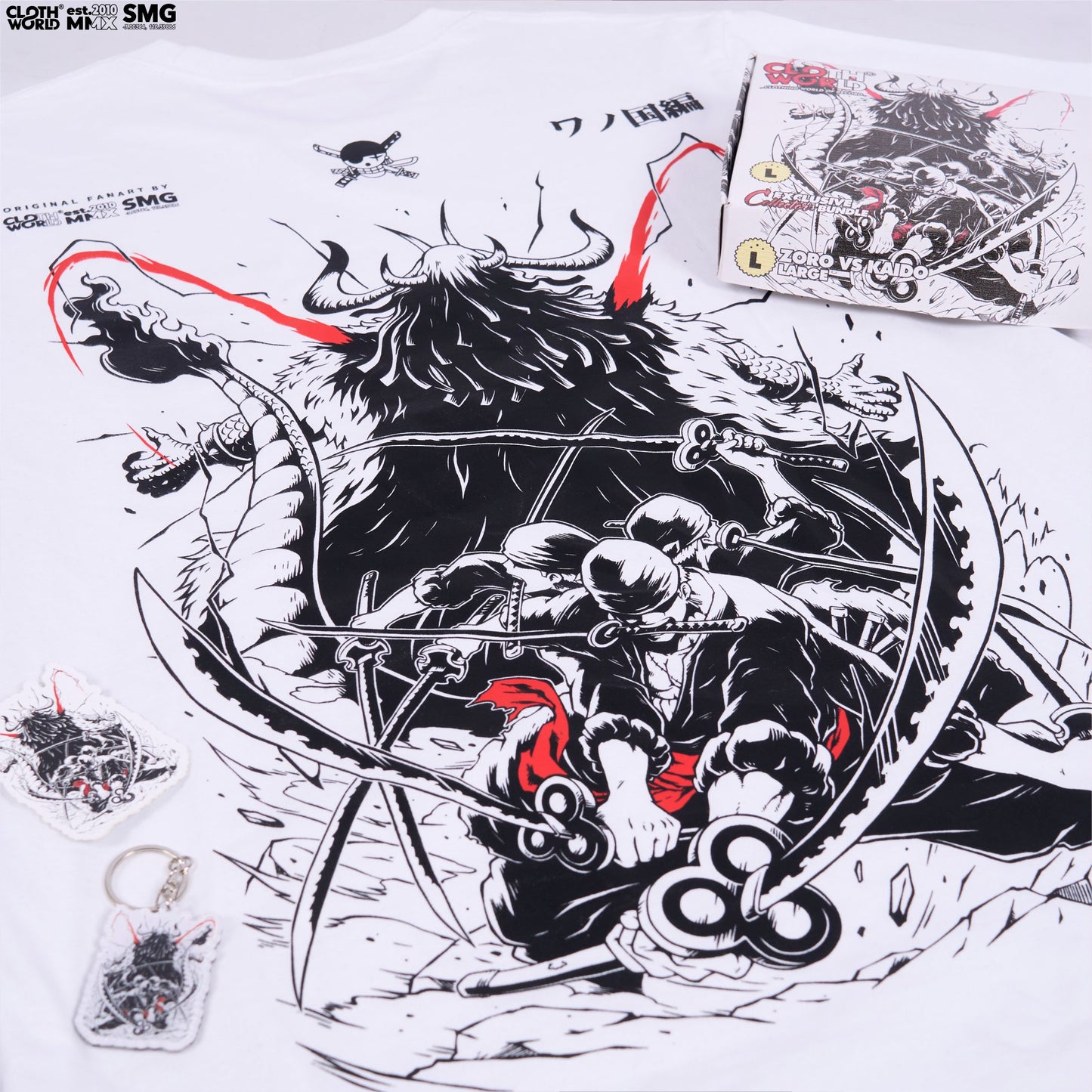 Zoro vs Kaido T-Shirt