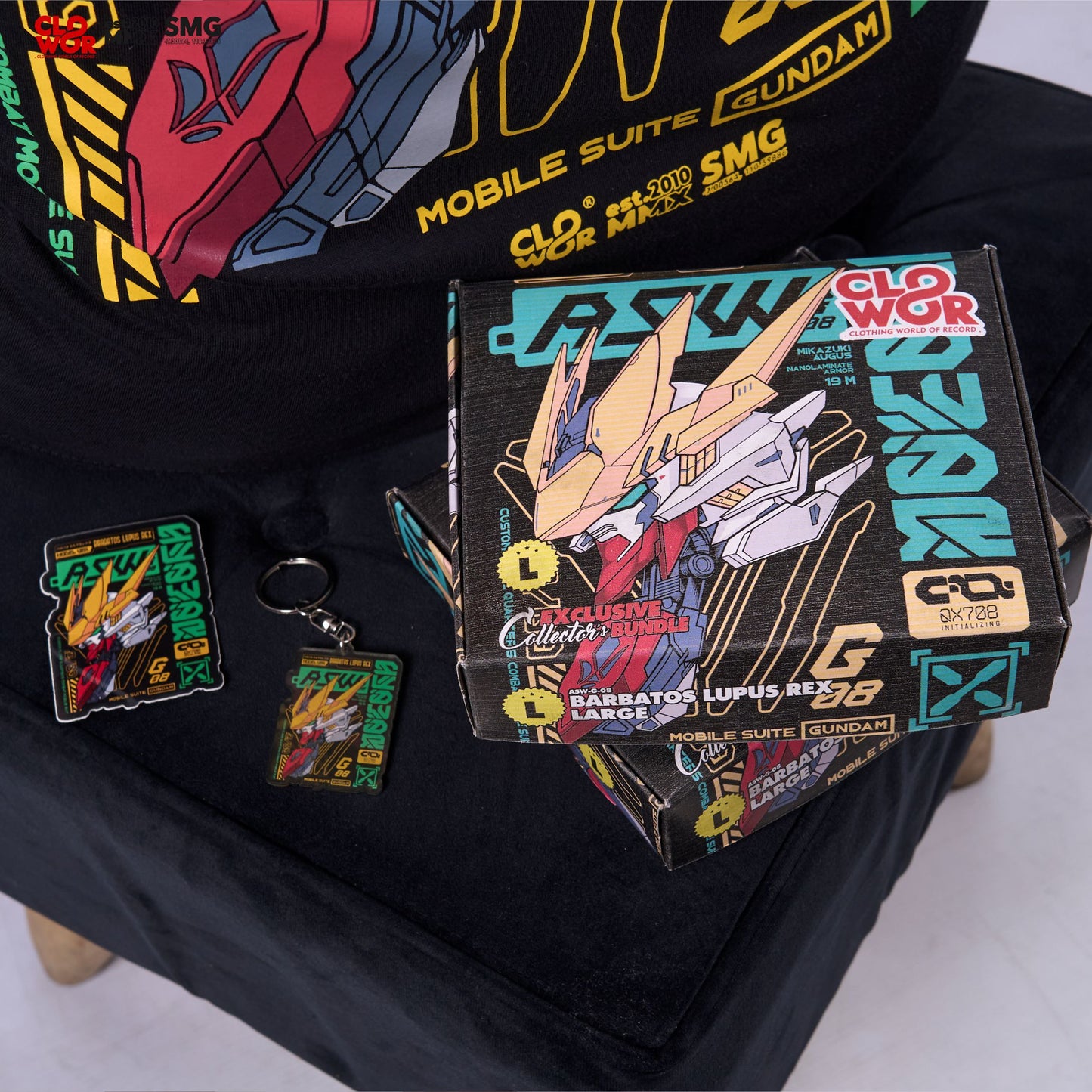 ASW-G-08 Barbatos Lupus Rex Gundam T-Shirt