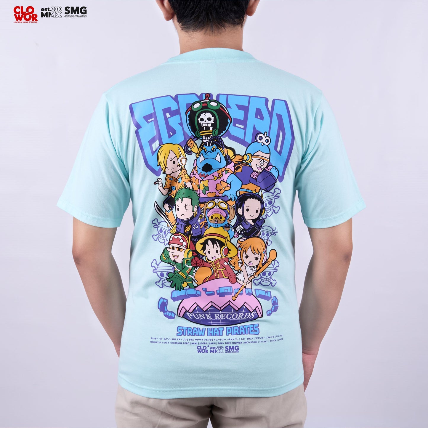 Chibi Strawhat Pirates Egghead Arc T-Shirt