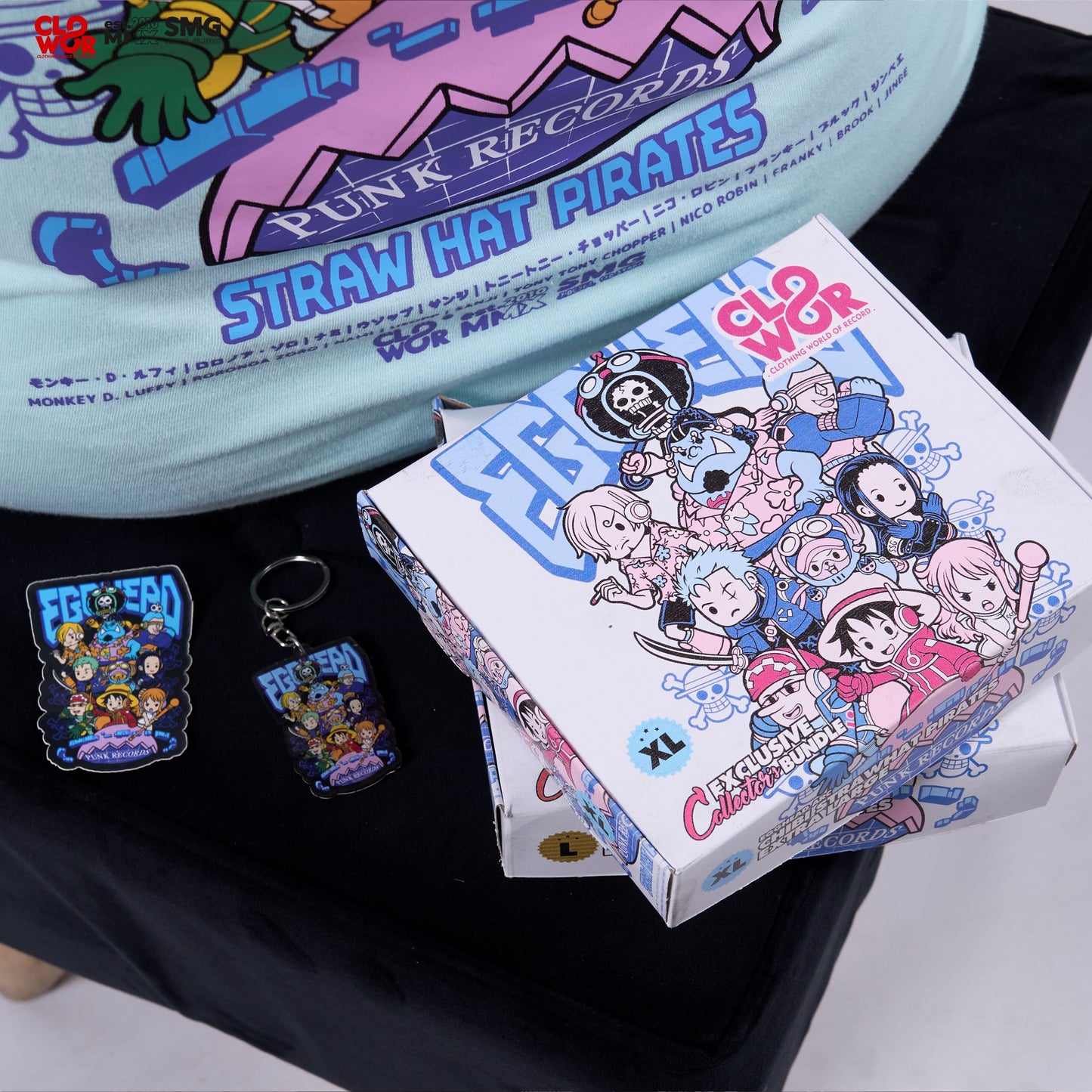 Chibi Strawhat Pirates Egghead Arc T-Shirt