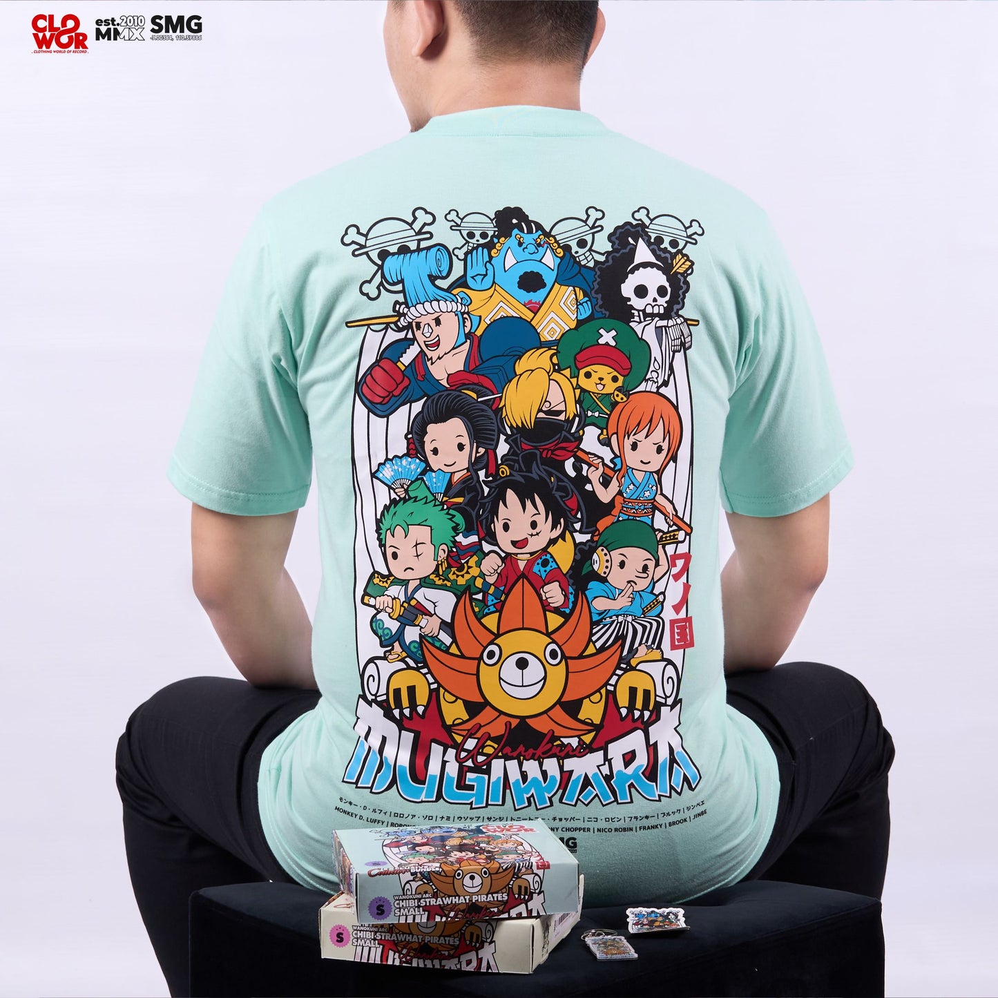 Chibi Strawhat Pirates Wano Arc T-Shirt
