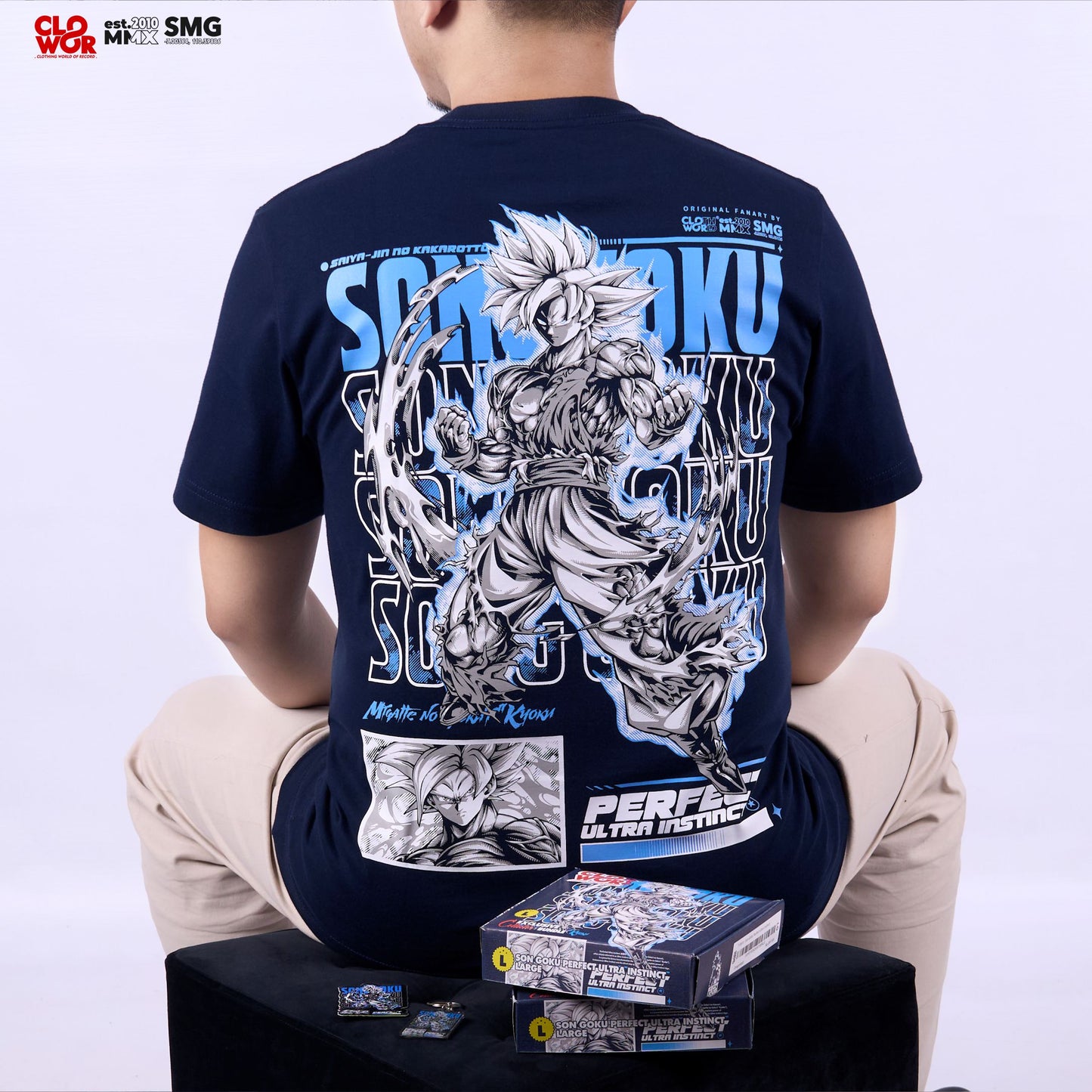 Son Goku Perfect Ultra Intinct T-Shirt